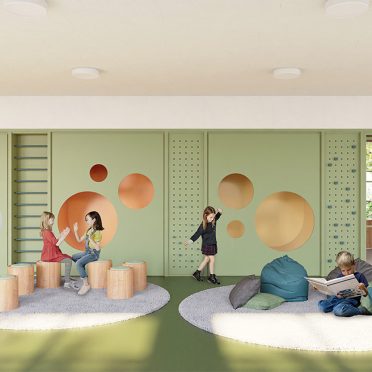 Concorso di progettazione in due gradi, da finanziare nell’ambito del PNNR, “Demolizione e ricostruzione della scuola in via Luciani” Acquaviva delle Fonti (BA), SECONDO PREMIO, 2023