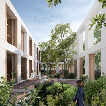 Concorso di progettazione in due gradi, da finanziare nell’ambito del PNNR, “Costruzione di nuova scuola mediante sostituzione di edifici presso la Scuola Elementare "Masaccio" Di Cascia” Reggello (FI), PRIMO PREMIO, 2023