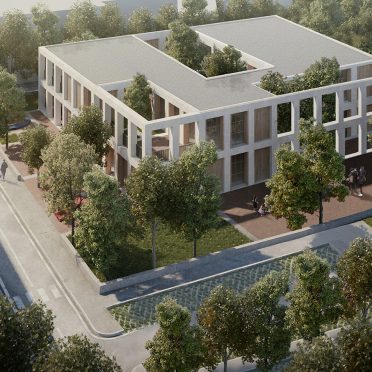 Concorso di progettazione in due gradi, da finanziare nell’ambito del PNNR, Nuova scuola primaria “Manzoni”, Ferrara (FE), PRIMO PREMIO, 2023